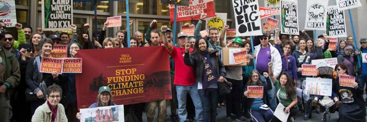 'Despicable': Wells Fargo Bashed for Plans to Cash In on Global Climate Crisis