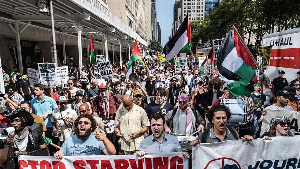 Protesters Gather In New York To March In Solidarity With Gaza