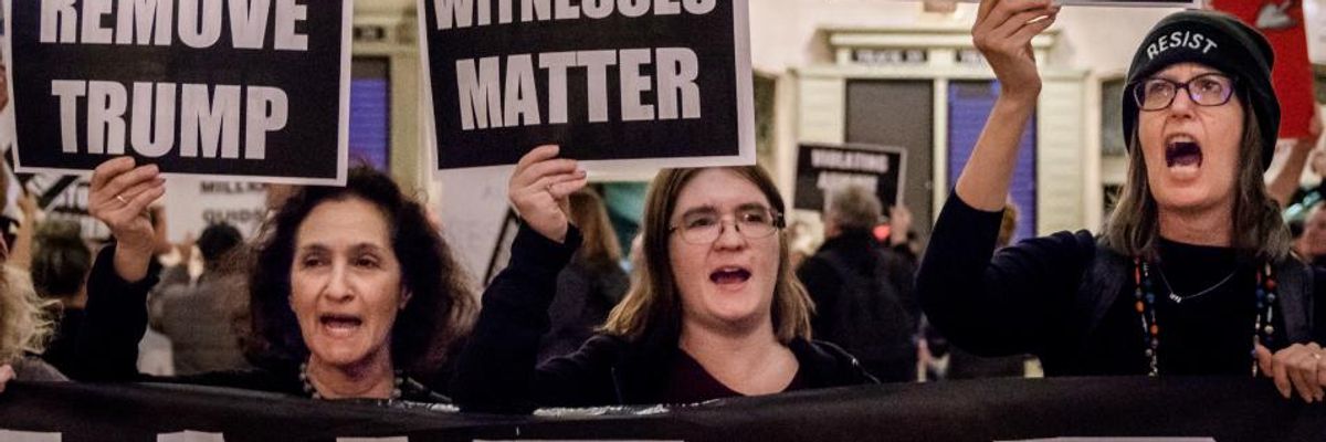 #WeWantWitnesses Trends as Protesters Demand Fair Trial and End to GOP Cover-Up