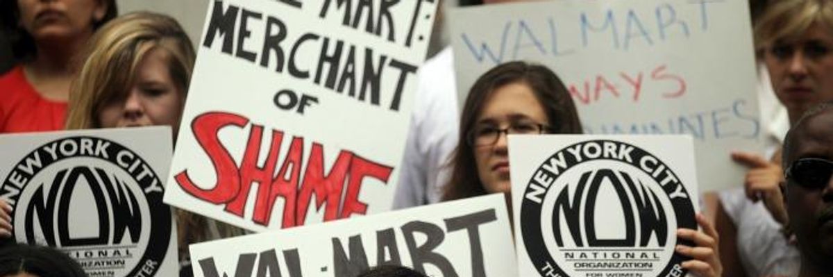 Walmart Pulls 'Diabolical' and 'Devious Two-Step' By Pairing Wage Hikes With Mass Layoffs