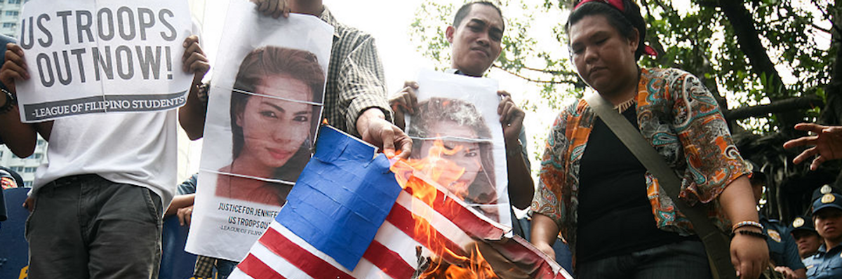 'Despicable and Shameless': Outrage Over Duterte Pardon of US Marine who Murdered Trans Woman in Philippines