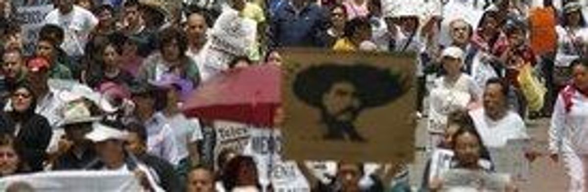 Tens of Thousands in Mexico March Against Vote Fraud, Corruption