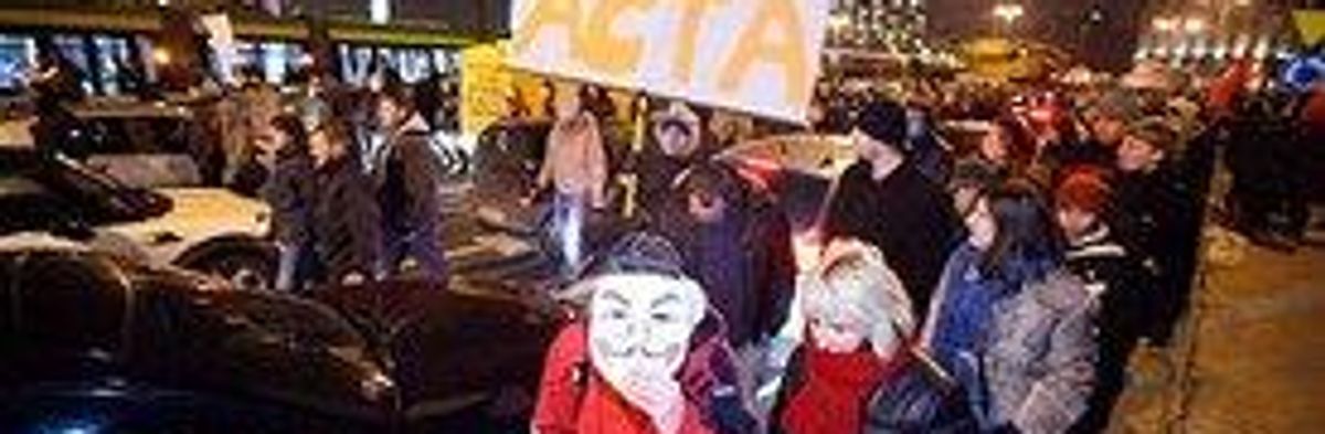 Mass Demonstrations as EU Countries Sign on to Controversial ACTA Treaty