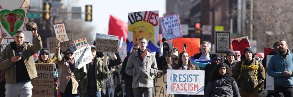 From Mar-A-Lago to Far-and-Wide, Protesters March Again as Anti-Trump Movement Persists