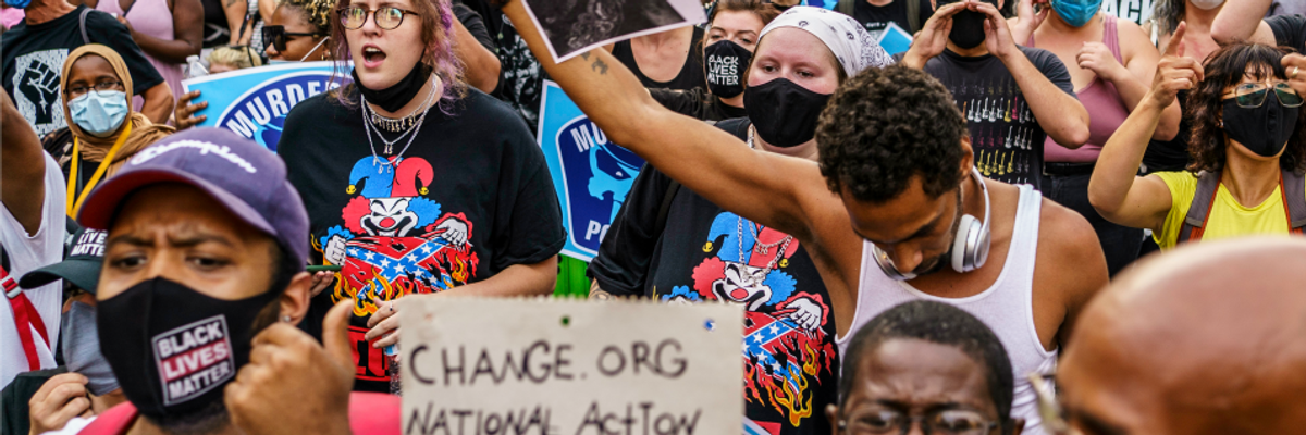 'We Want Justice': Mass Demonstrations and Marches Erupt Nationwide to Protest Police Shooting of Jacob Blake