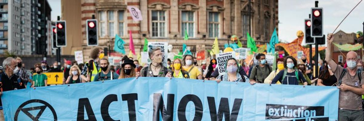 #WeWantToLive: Extinction Rebellion Launches Fresh Wave of UK Protests Demanding Climate Action