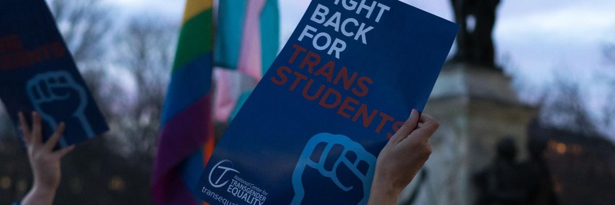 LGBTQ Groups Slam Trump Education Dept for Refusing to Protect Rights of Transgender Students