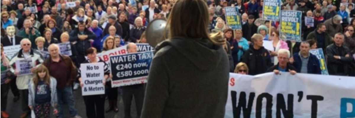 'Unprecedented Mobilization': Hundred Thousand Rise Against Irish Water Tax