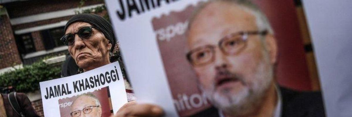 Trump and Money Are Shielding Saudi Arabia From Accountability for Khashoggi's Killing