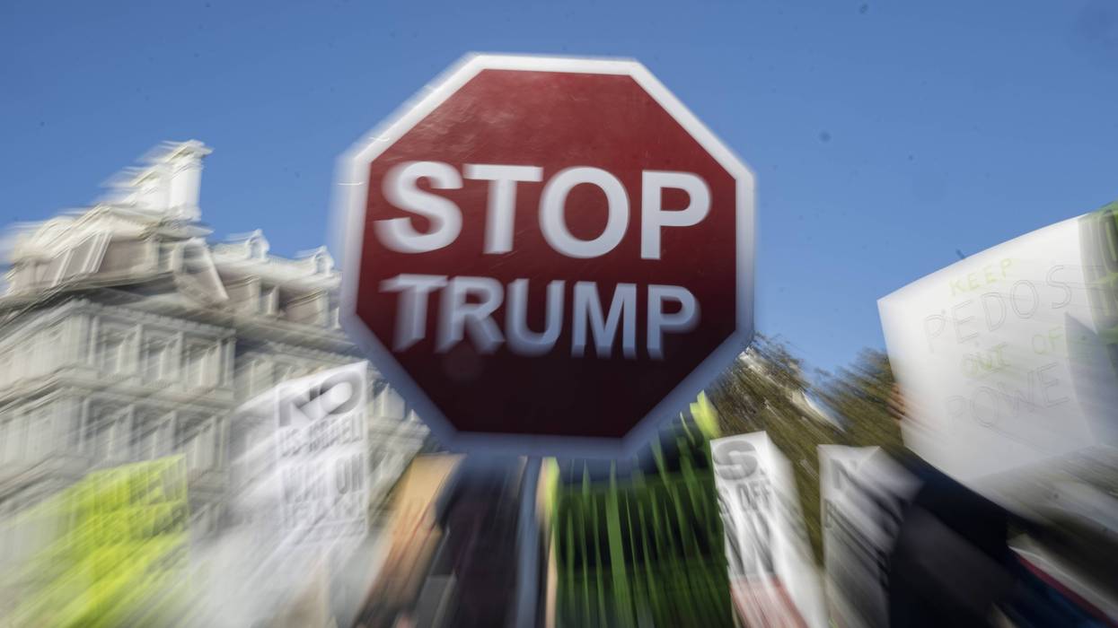 Protesters rally outside White House against US and Israeli strikes on Iran