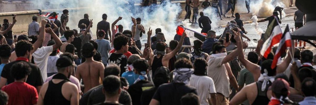 Human Rights Defenders Condemn Iraqi Government After Security Forces Kill at Least 44 People in Anti-Corruption Protests