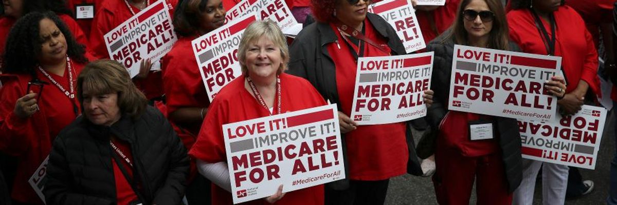 Demanding End to 'Rotten' Opposition to Medicare for All, Doctors and Nurses to March on American Medical Association's Annual Meeting