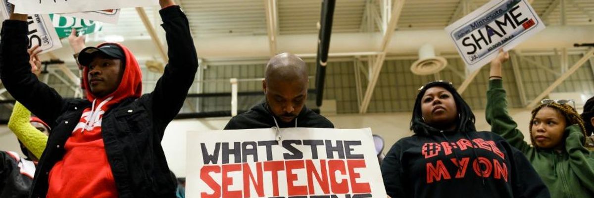 Civil Rights Advocates Shut Down Klobuchar Rally, Demanding Justice for Teen She Helped Sentence to Life in Prison