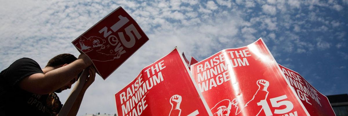 New York Fast-Food Workers Win Their Fight for $15