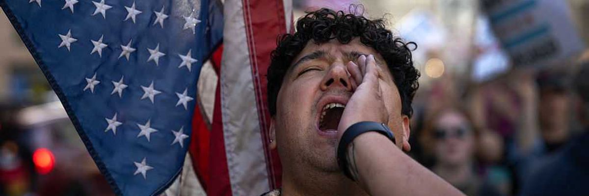 Protestors Rally Against ICE And Federal Troops In Chicago