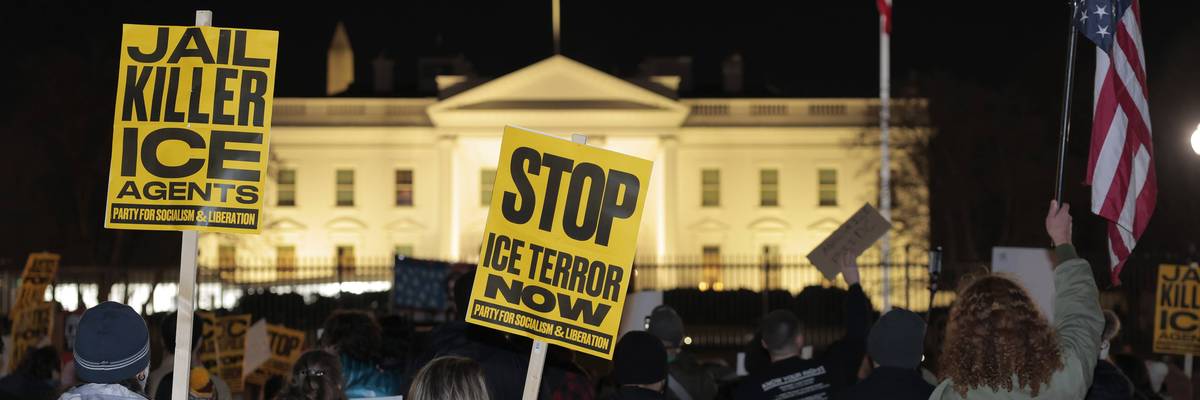 Protestors Rally Against ICE In Washington, DC