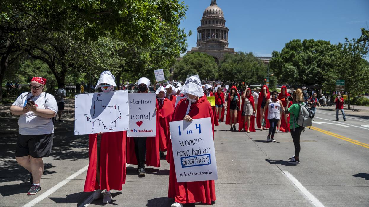Protestors Rally Against Restrictive New Texas Abortion Law In Austin