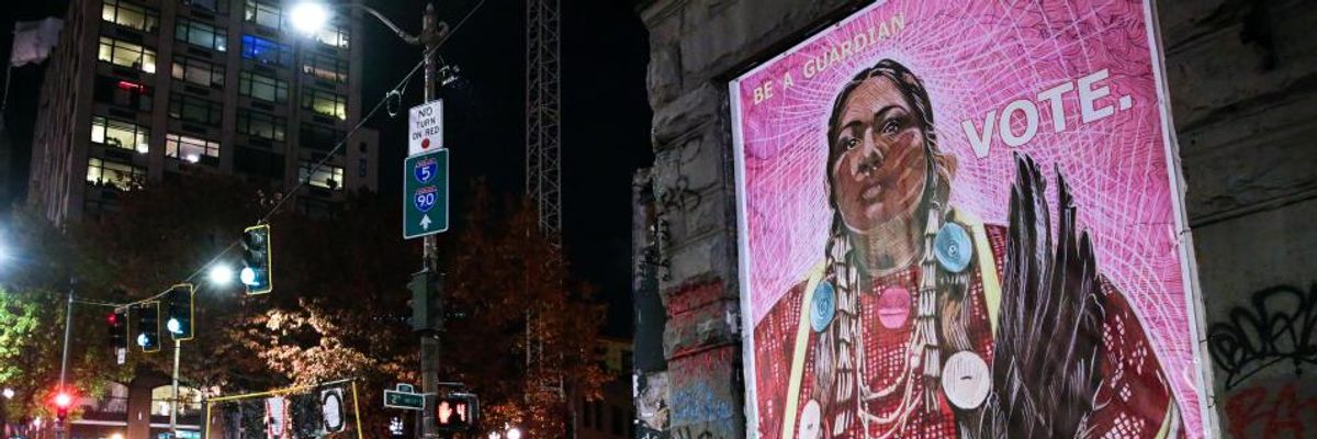 Biden Urged to 'Honor Indigenous Sovereignty and Immediately Halt' Fossil Fuel Pipelines