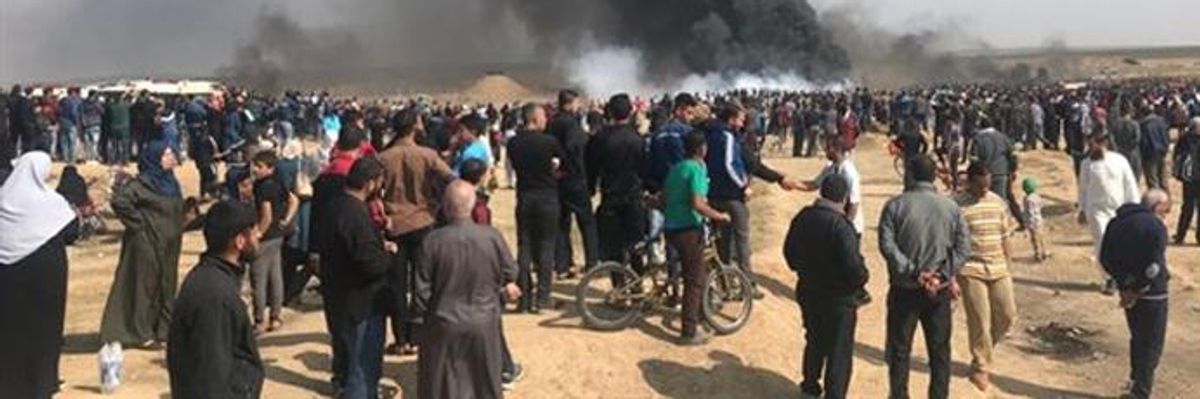 Human Rights Advocates Demand Worldwide Arms Embargo as Gaza Protests Continue