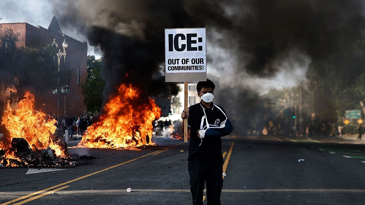 Protests Erupt In L.A. County, Sparked By Federal Immigration Raids