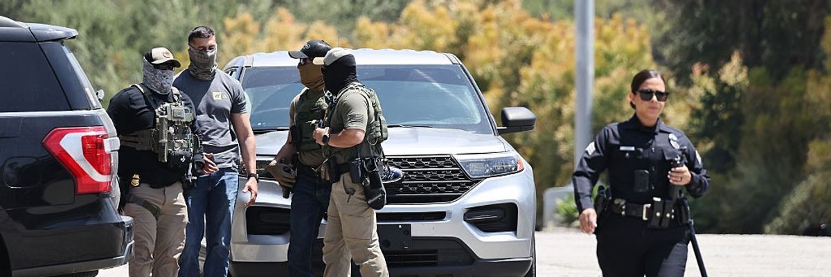 Protests Erupt In L.A. County Sparked By Federal Immigration Raids