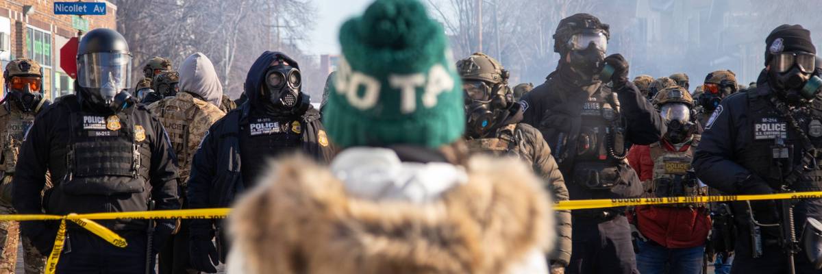 Protests erupt in Minneapolis after federal agent shooting