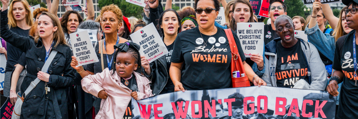Protests have erupted across the country in the last week as Americans have expressed that they believe Dr. Christine Blasey Ford's testimony alleging that Brett Kavanaugh sexually assaulted her in high school