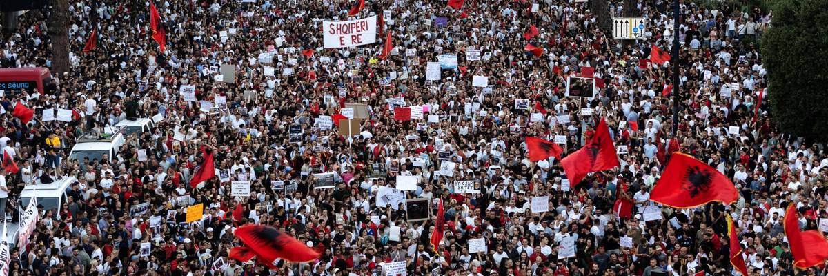 Protests in Albania