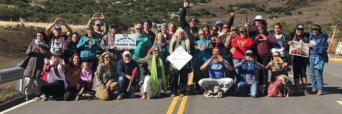 Native Hawaiians Continue Protest a Week After Telescope Construction Was Set to Start on Sacred Land