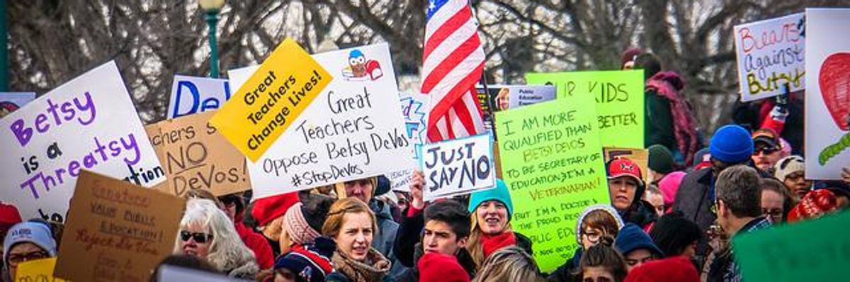 Seattle Teacher: Dear Betsy DeVos, You're Not Welcome Here