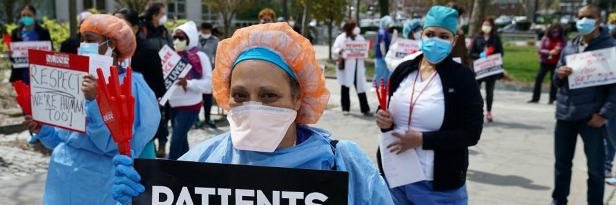 Study Shows 5.4 Million Have Lost Insurance Amid Pandemic. Progressives Note Number Under Medicare for All Would Be: 0