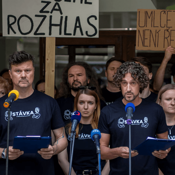 Public media workers Czechia