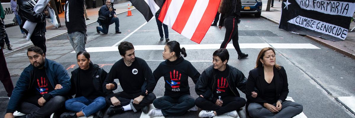 Puerto Ricans demand debt cancellation