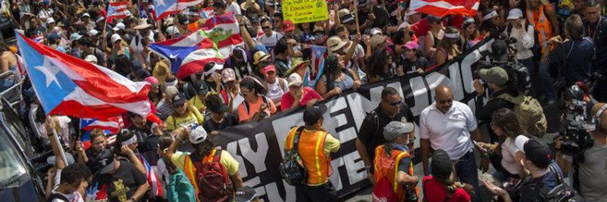 Puerto Ricans Demonstrate How to Oust a Corrupt Leader