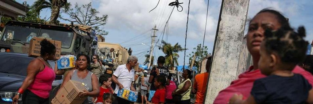 Researchers Tie Climate Crisis to Hurricane Maria's Record-Breaking Rainfall Over Puerto Rico