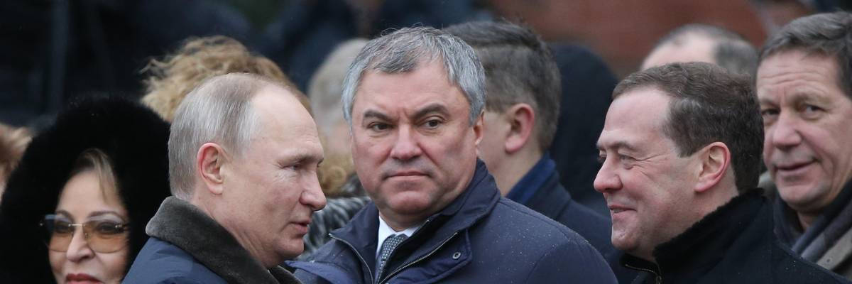 Putin Medvedev Volodin