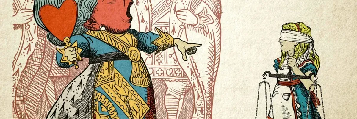 Queen says "Off With Her Head"