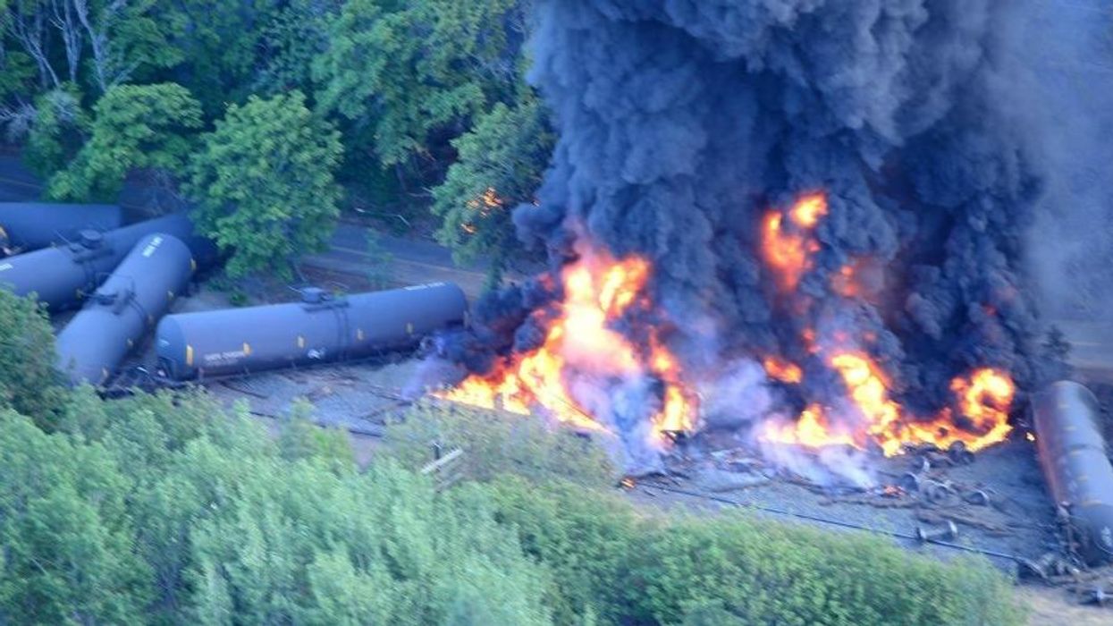 'Shameless': Trump Repeals Rule Meant to Prevent Oil-Carrying 'Bomb Trains' From Derailing and Exploding