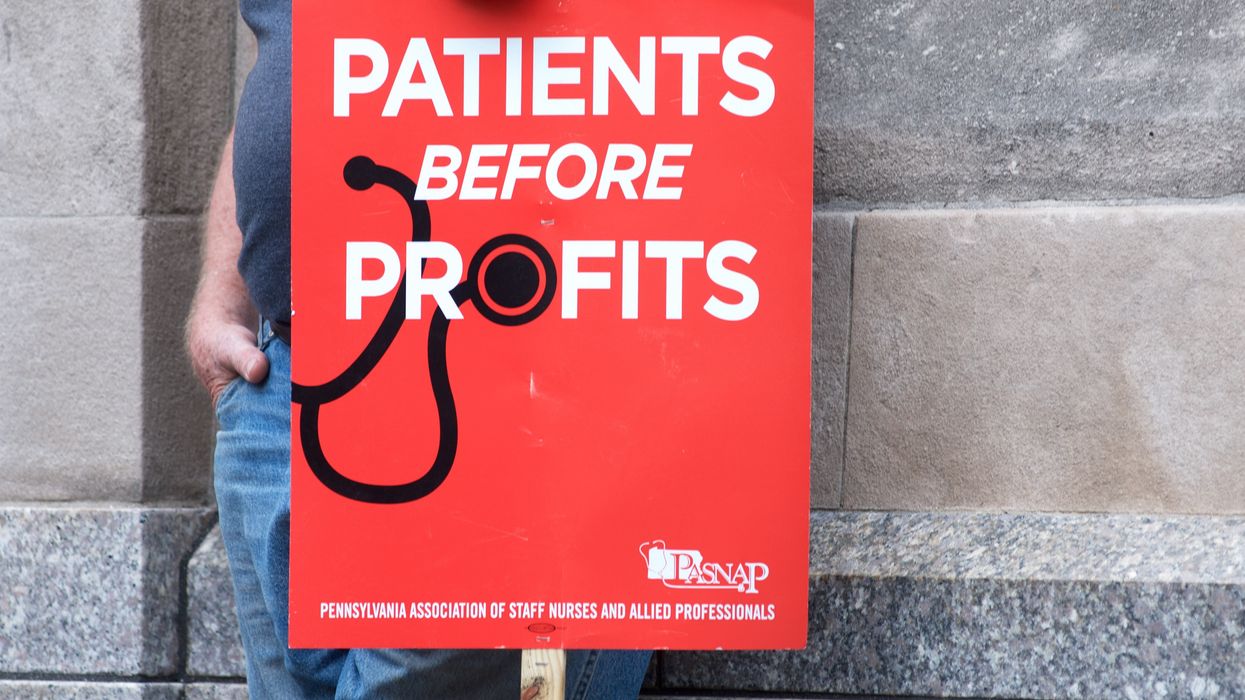 Rally Against Closing of Hahnemann University Hospital in Philadelphia