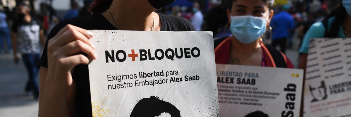 Rally demanding freedom for Alex Saab