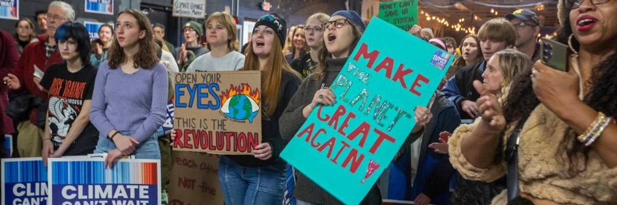Rally Demands Protection of Clean Air and Water