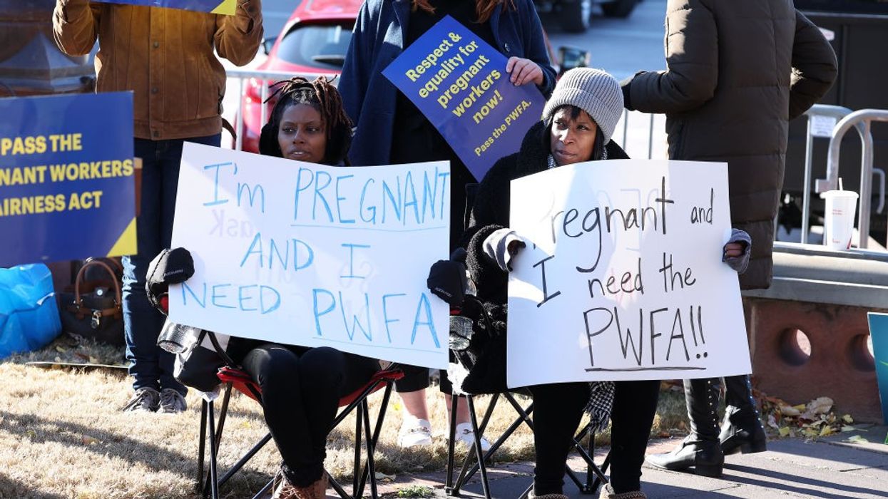 Rally for Pregnant Workers Fairness Act.