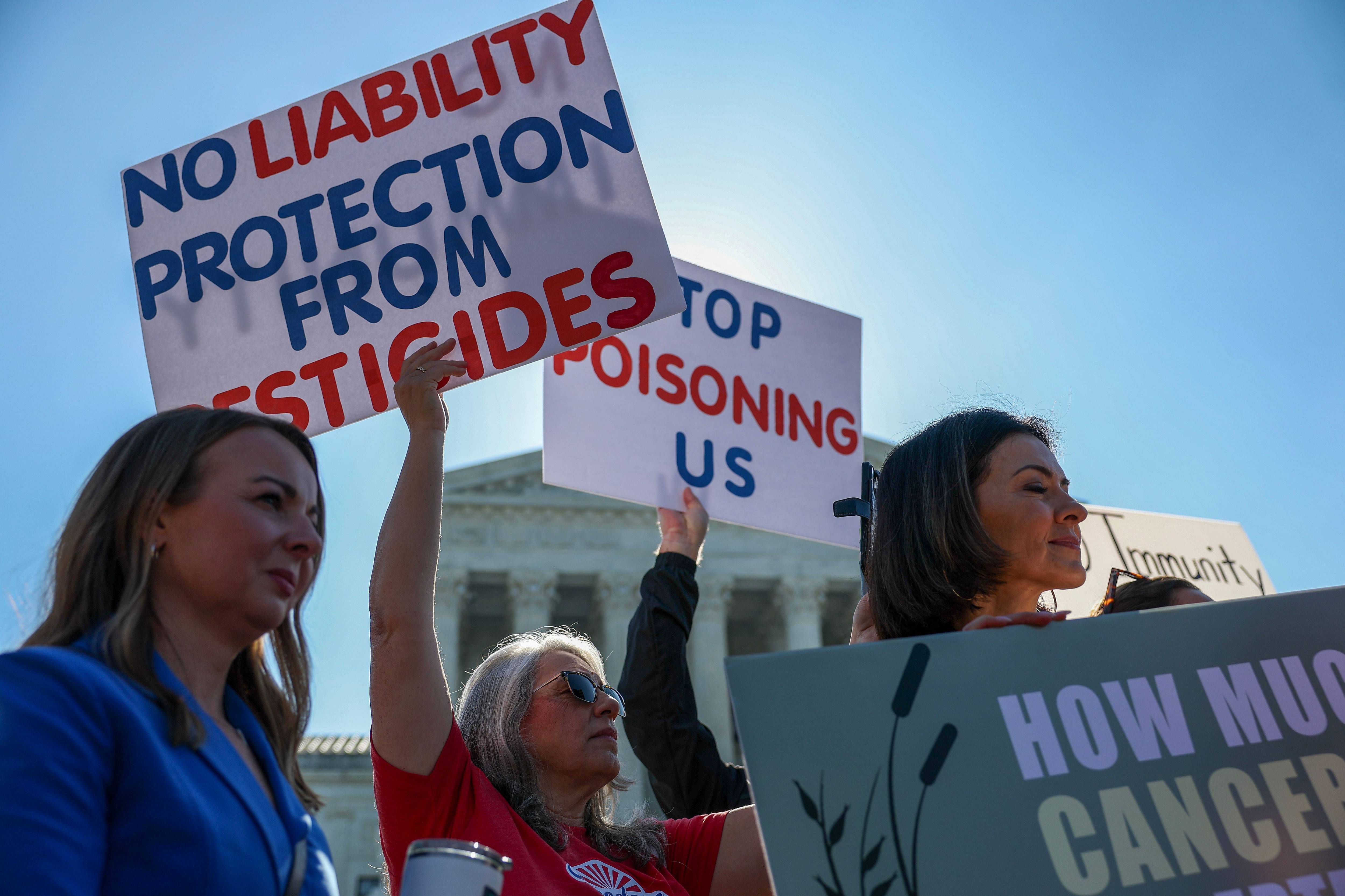 Rally Held As Supreme Court Hears Arguments For Monsanto v. Durnell