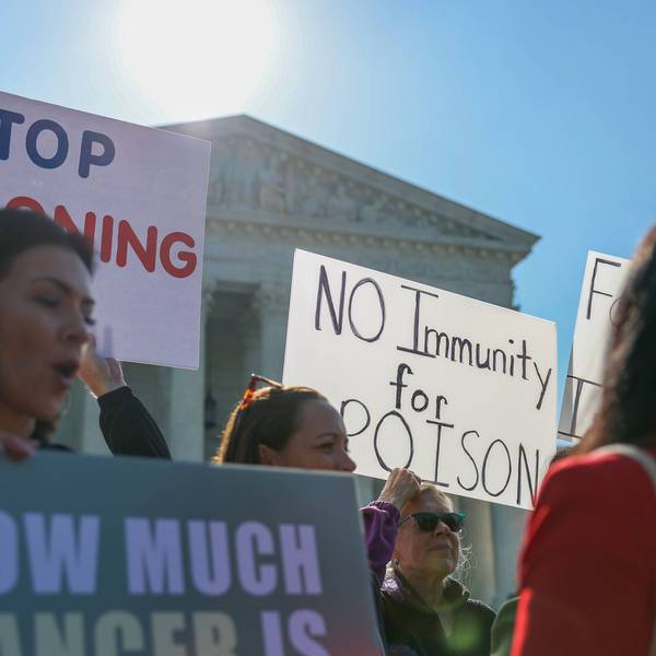 Rally Held As Supreme Court Hears Arguments For Monsanto v. Durnell