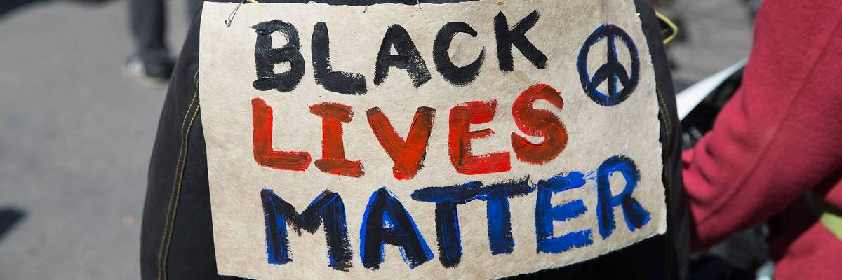 Rally Held At House Where Tony Robinson, 19, was Shot By Police Officer In Madison, Wisconsin
