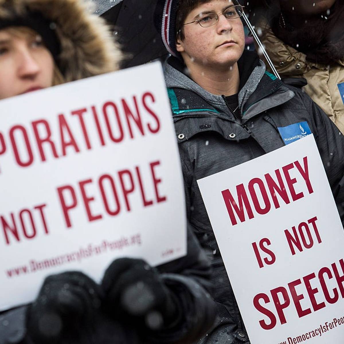 Rally Held Marking 5th Anniversary Of Citzens United Decision Aims To Draw Attention To Corporate Money In Politics