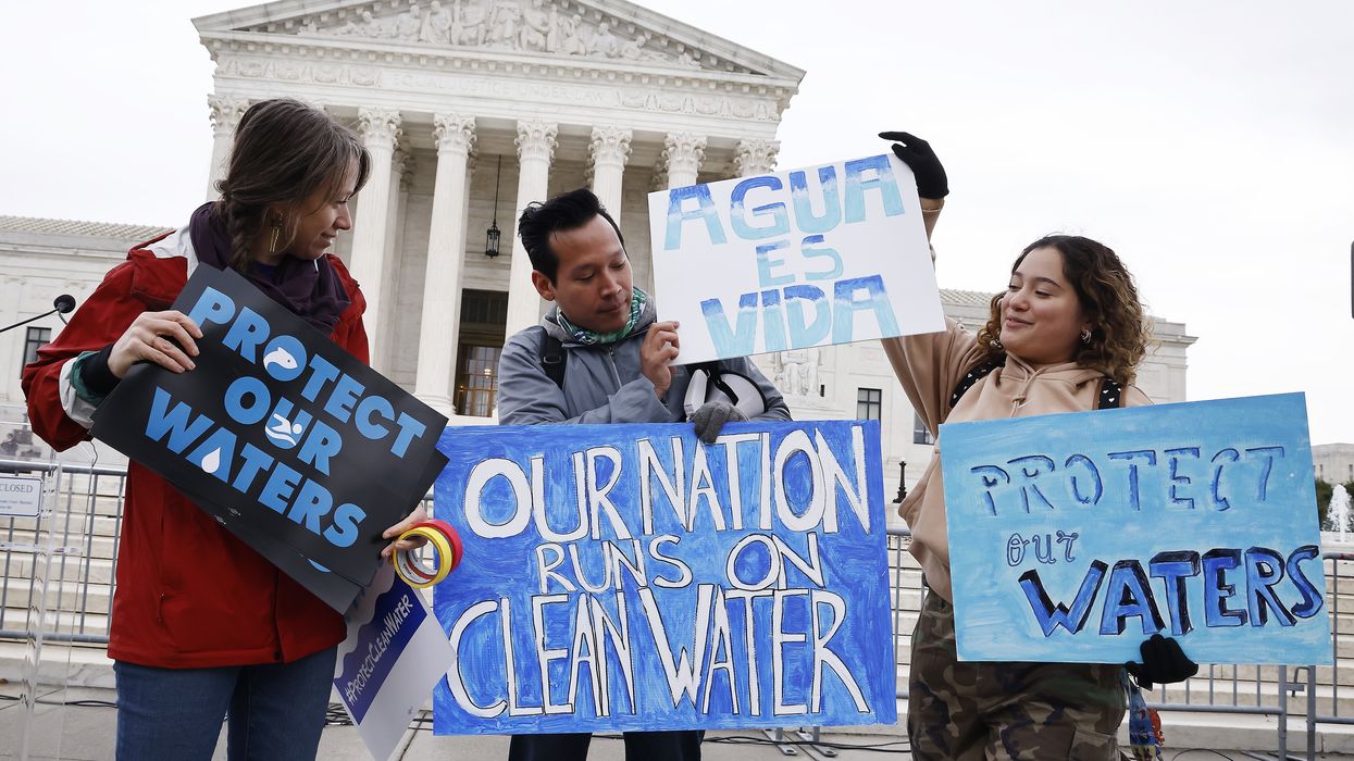 Rally To Protect Our Waters, Supreme Court Reviews Sackett Case Which Could Drastically Reduce Clean Water Protections
