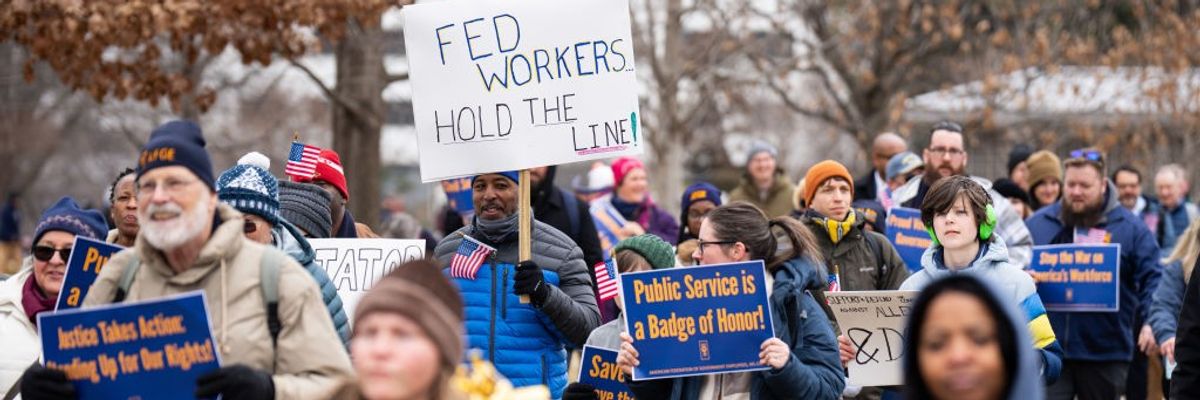 Rally to Save the Civil Service