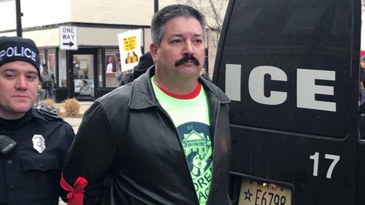 Paul Ryan's Progressive Challenger Randy 'Ironstache' Bryce Among Those Arrested Demanding Justice for Dreamers