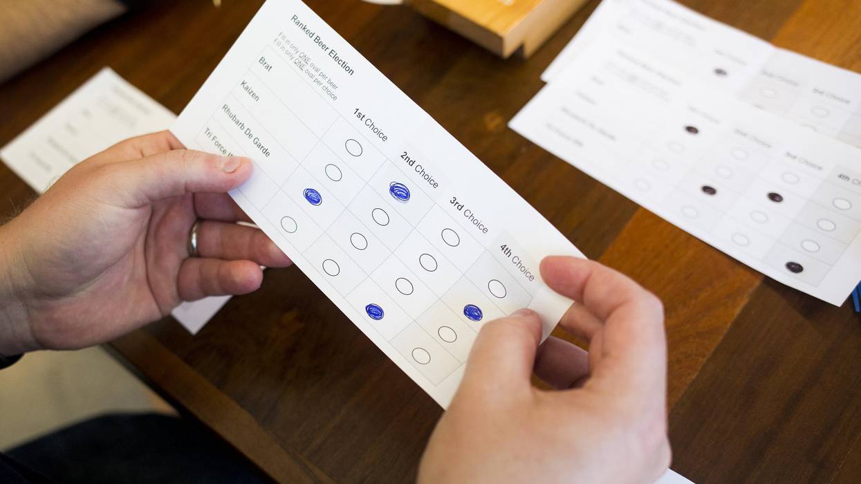 Ranked choice voting